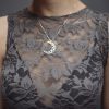 Collar Luna calada Plata - Imagen 4