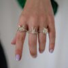 Anillos mini Animales bosque Conejo , Gato y Perro