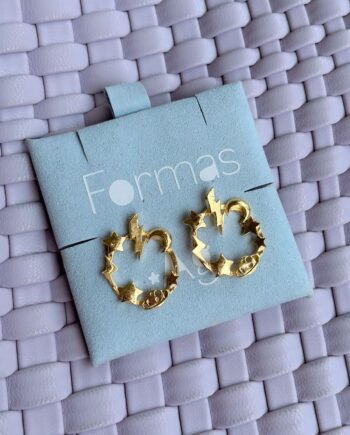 Aros cosmico dorados