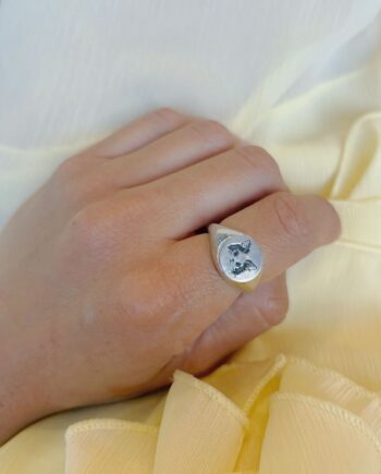 Anillo Sello Gato